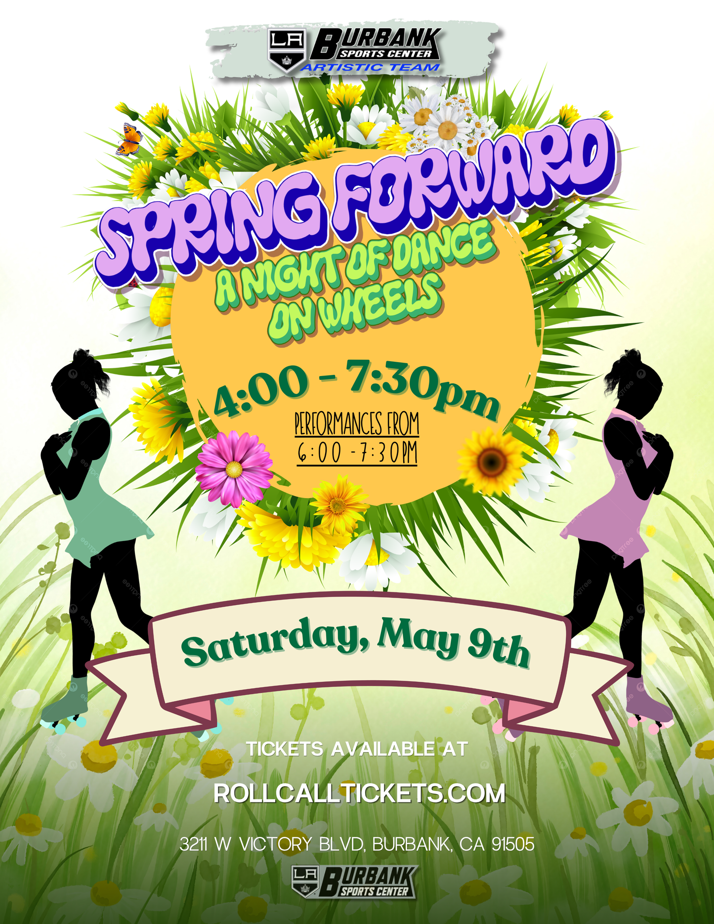 Spring Forward Skate Show @ LA Kings Burbank Sports Center